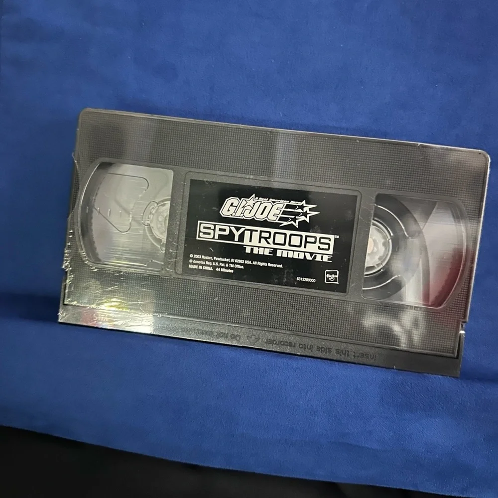 New never open vhs gi joe 2003 and 2 dvd s never open 2003 plus 2007 dvd revenge